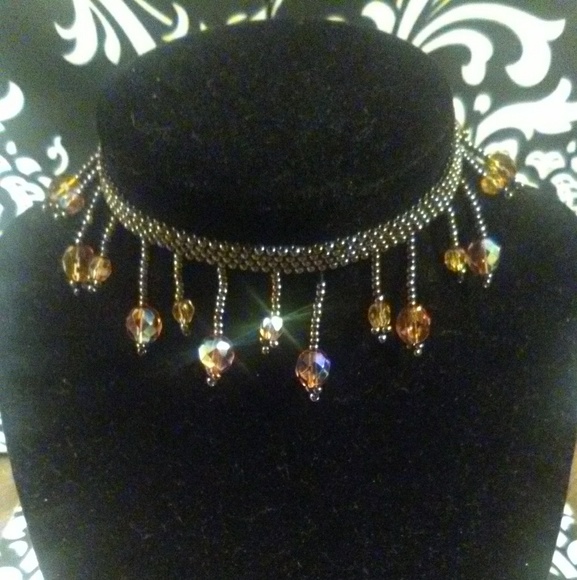 None Jewelry - Amber Beaded bracelet